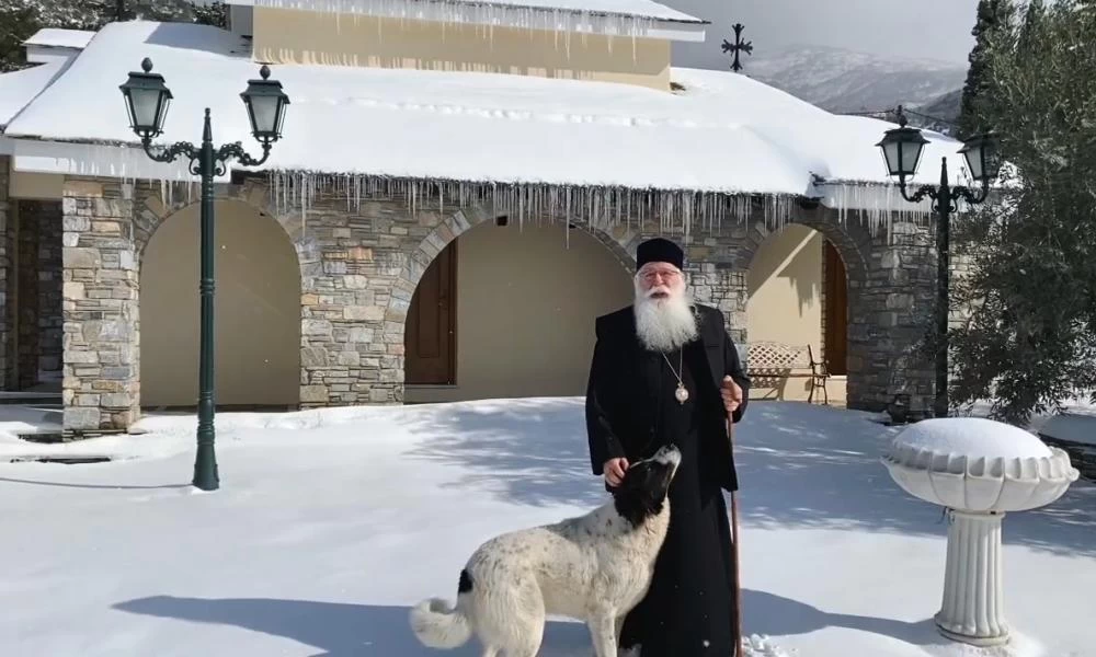 Ο Μητροπολίτης Δημητριάδος για τα χιόνια και την κλιματική αλλαγή